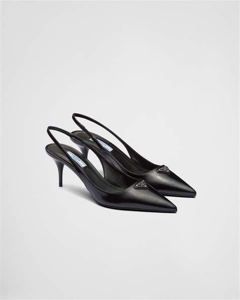 prada stiletto slingback pumps rosso|prada shoes with heels.